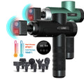 High Powerful Massage Gun Handheld Deep Tissue Percussion Massage With with Heated and Cold for Body Muscle Massage Device