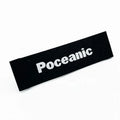 Luxury Custom Woven Neck Tag for Clothing Washable and Logo-Embroidered Garment Labels