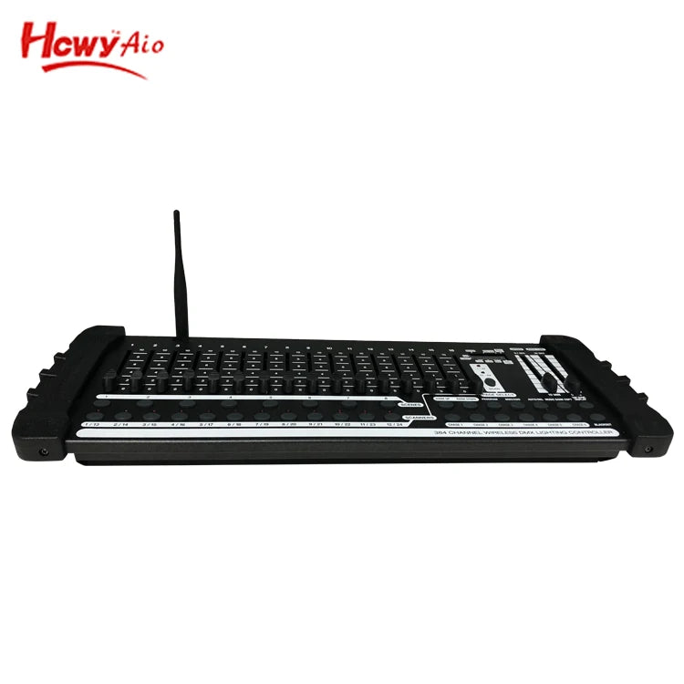 2026 Professional on Sale Wireless DMX512 Console Stage DJ Lighting DMX Controller Wireless DMX With 384 Channels