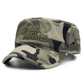 New Embroidery Trucker Hats Gorras Custom Camouflage Cap  Flat Caps US Baseball Cap