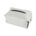 New Design Nordic Style Leather Tissue Box Hot Sale PU Leather Napkin Car Holder With Novelty Leather Drawer