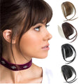 Hot Selling Forehead French Bangs Top Wig Patch Celebrity Invisible Remy Hair for Women Natural Look