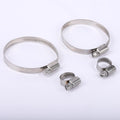 Stainless Steel 201 304 316 Full Size Adjustable German Hose Pipe Clip Worm Drive Germany Type Hose Clamp for Factory