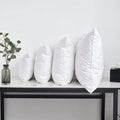 Wholesale White Grey Washed Cotton Comfortable Duck Goose Down Feather Square Bed Hotel Throw Pillow Core Inner Insert Filling