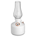 Vintage Lamp Ultrasonic Humidifier Aromatherapy Essential Oil Diffuser USB Rechargeable Air Purifier  Retro Aroma Diffuser