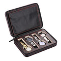 Fashionable PU Leather 8 in 1 Watch Box Storage Organizer Case for Gift Packing Matt Lamination-Available for Sale