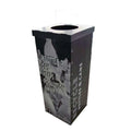 Waste Garbage Bin for Sale Rectangle Plastic Garbage Container Bin PP Corflute Recycle