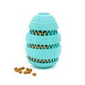 Rubber Durable Non-toxic Teeth Cleaning Slow Pet Feeder Dog Toy Interactive Dog Chew Toy for Aggressive Chewer