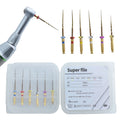 Dental Reciprocating Gold Endodontic File Niti Rotary Root Canal Heat Activated for Endo Treatment
