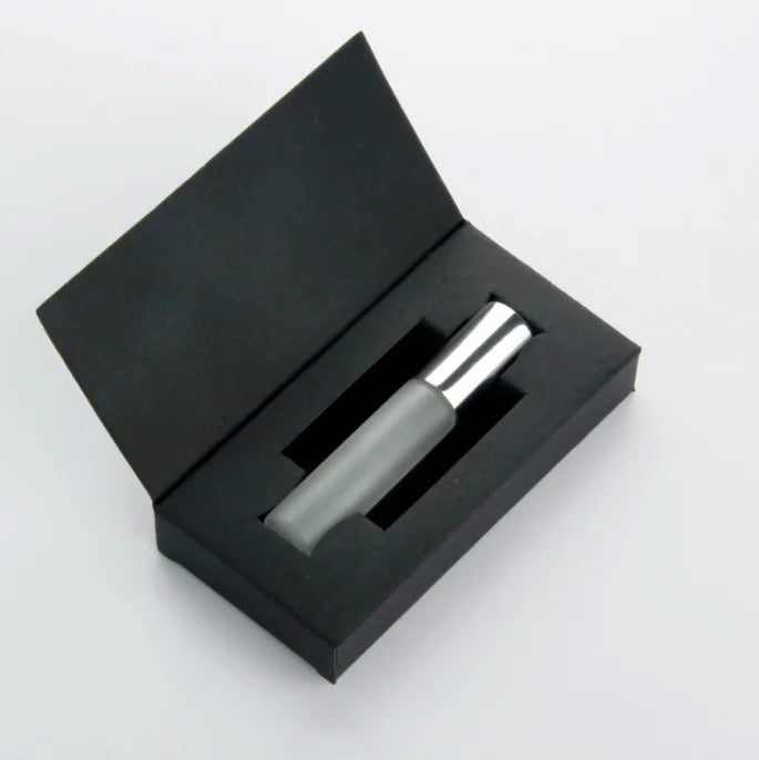Popular Fine Mist Cosmetic Packaging 10ml 1/3oz Empty Refillable Gold Silver Black Perfume Oil Glass Spray Bottle