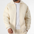 OEM Custom Winter Jacket Coat Varsity Bomber Letter Embroidery Impermeable 100% Wool Cropped Jacket for Men