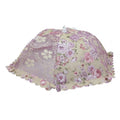 New Fashion Dust Cover Mesh Table Anti-flies Anti-fouling Dining Table Cover Meal Cover Fashion Lace Mesh Folding