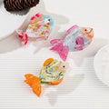Customized Personalized Acetate Hair Claw Cute Splicing Cartoon Hair Claws Wholesale Fashion Animal Hair Claws
