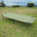 Leshu Modern Metal Frame Foldable Outdoor Dog Camping Bed-Single Rollaway