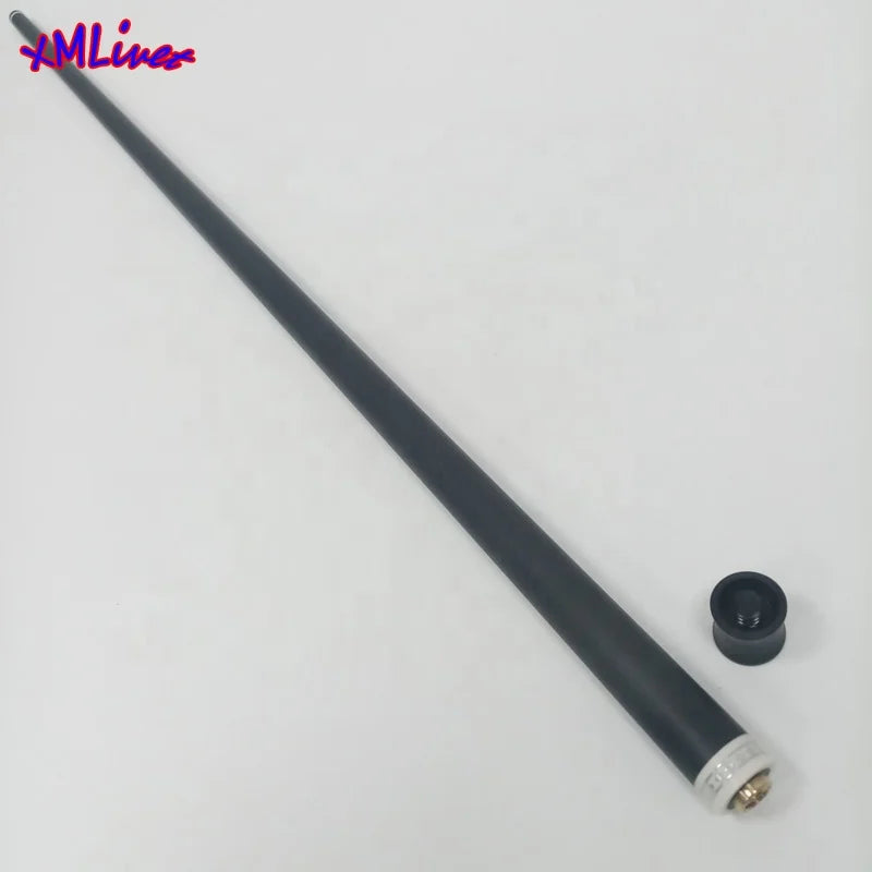 Xmlivet Handmade Carbon Fibre Pool Billiards Cue Shaft with Metal Inlay Ring Cue Shafts Billiard Accessories