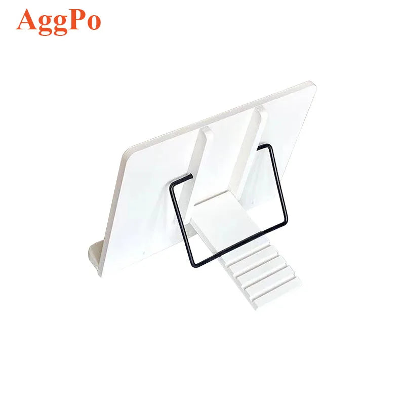 Desktop Book Stand-Adjustable Height Angle Book Stand-Cookbook HolderFoldable Reading Tablet Music Book Stand