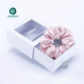 22Momme 100% Pure Silk Hair Bands 3cm Scrunchies Skinny Silk Hair Ties in Multi-Color Pack of 100