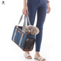 Portable Pet Dog & Cat Carrier Breathable Eco-Friendly Leather Zipper Backpack for Small Dogs Cats 4kg Capacity