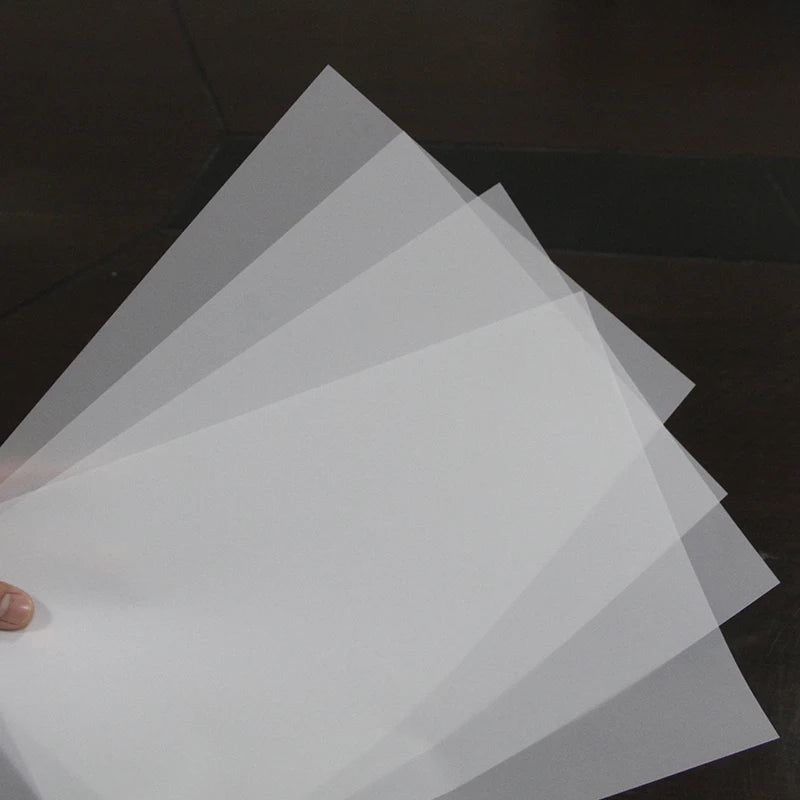 OCBESETJET A3 Printing Inkjet Transparent Pet Film for Shirts Printing Film Textiles Transfer Paper Plastic Film