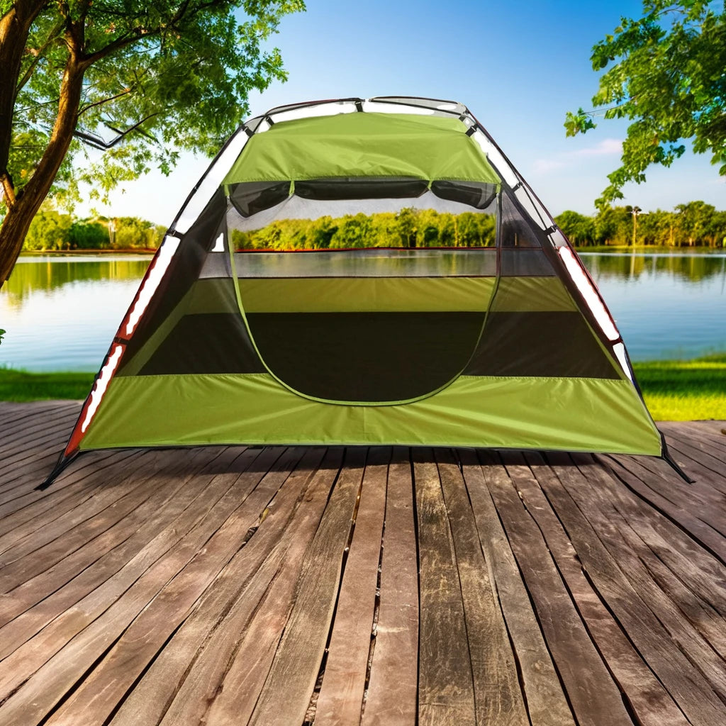 Wind Valley Outdoor Single Bed Dome Net Tent Folded Princess Style Cotton Curtain Summer Camping Children Kitchen Use Double