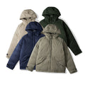 Outdoor Hooded Padded Jacket With Side Pockets to Keep Warm and Winter Jacket for Men Winter 2023