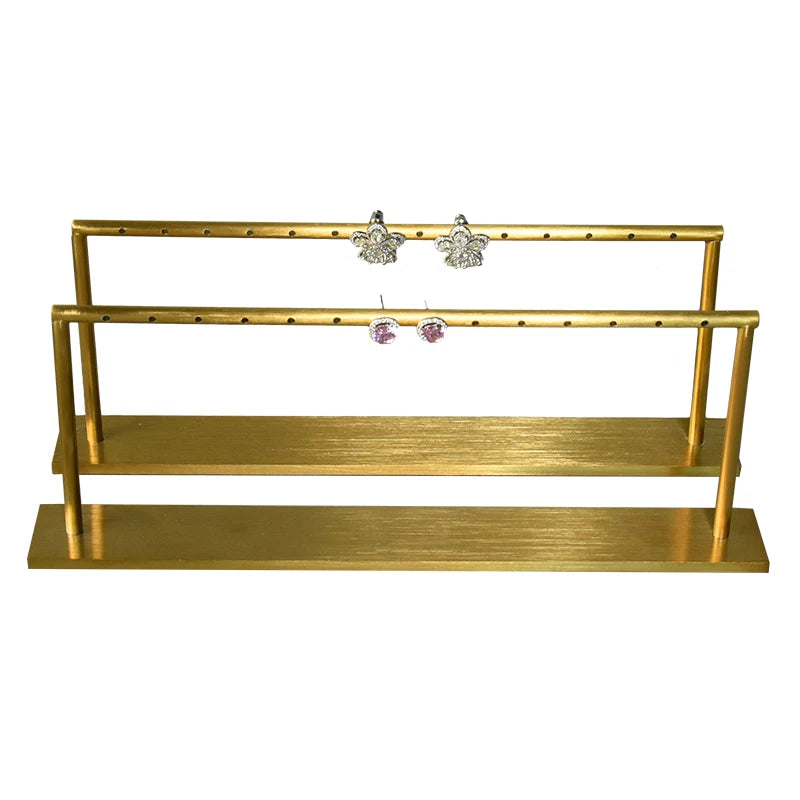 Custom Modern Metal Material Earring Display Stand Customized Holder for Modern Metal Material Earrings Jewelry Container