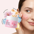 LAIKOU Japan Sakura Collagen Jelly Cream Youthful Radiance Soft Dewy Texture Glass Glow Facial Skin Care Gel