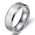OAHLAN 4/6/8/10mm Band Silver Color Men's Brushed Titanium Rings for Men Women Couple Wedding Engagement Male Fashion Jewelry
