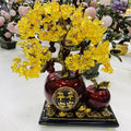 Factory Price Hot Sale Natural Money Tree Crystal Citrine Gemstone Chips Lucky Tree
