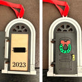 Custom Christmas Door Ornament Laser Cut Wooden Crafts First Home Ornament Wood Laser  Engraved Custom Items for Gifts  Decor