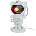 Astronaut Modern Star and Moon Galaxy Projector ABS Material Starry Starlight Speaker for Bedroom with Remote Control and Timer