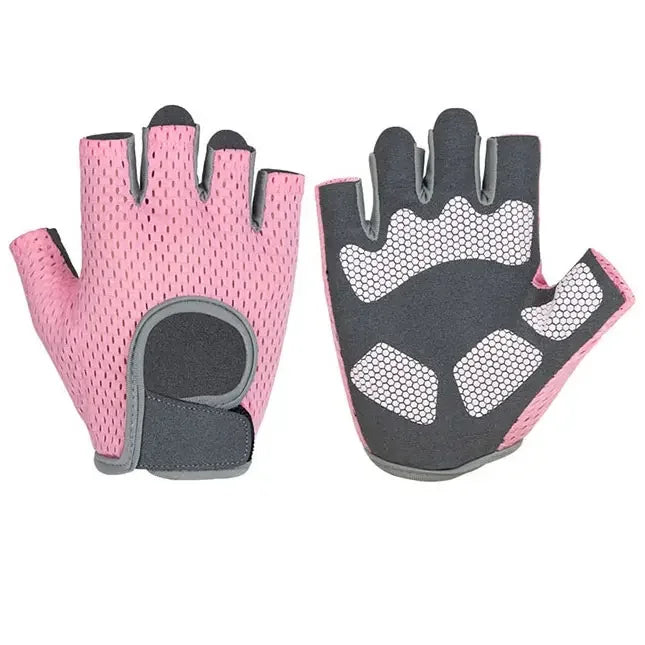 Sport Gloves Outdoor Cycling Fishing Fitness Half Finger Durable Thin Shockproof Hand Gloves