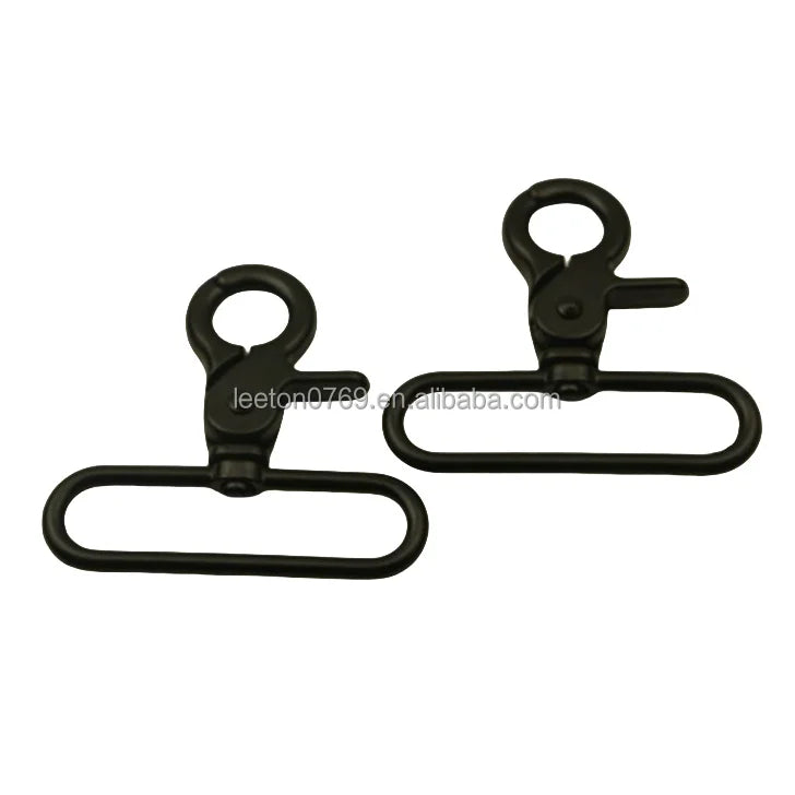 Stock Supply 2.0inch 50 x 57mm Large Matte Black Bag Trigger Hook