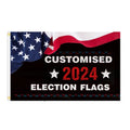 2024 US Presidential Election 3x5 Foot American Flag Fast Shipping Digital Printing Large Banner Made in the for USA
