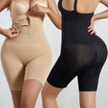 Plus Size Seamless Tummy Control Girdle Slimming High Waist Underwear With Hook Women Briefs