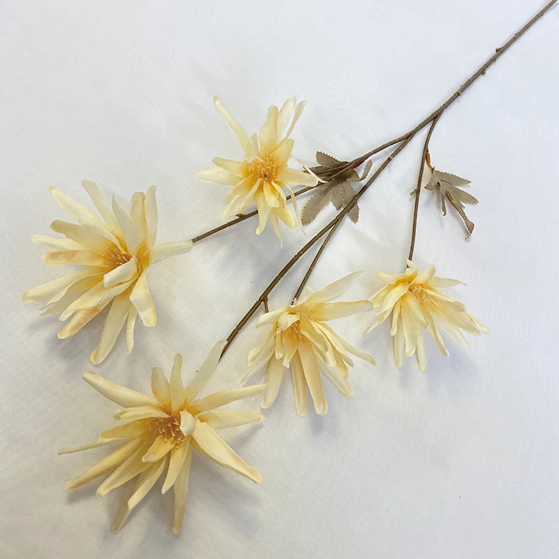 Multicolor-champagne Flores Artificiales Wild Sun flowers for Wedding Decoration