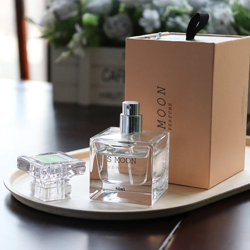 High-end Empty Square 30ml 50ml 100ml Refillable Atomizer Glass Travel Perfume Spray Bottle