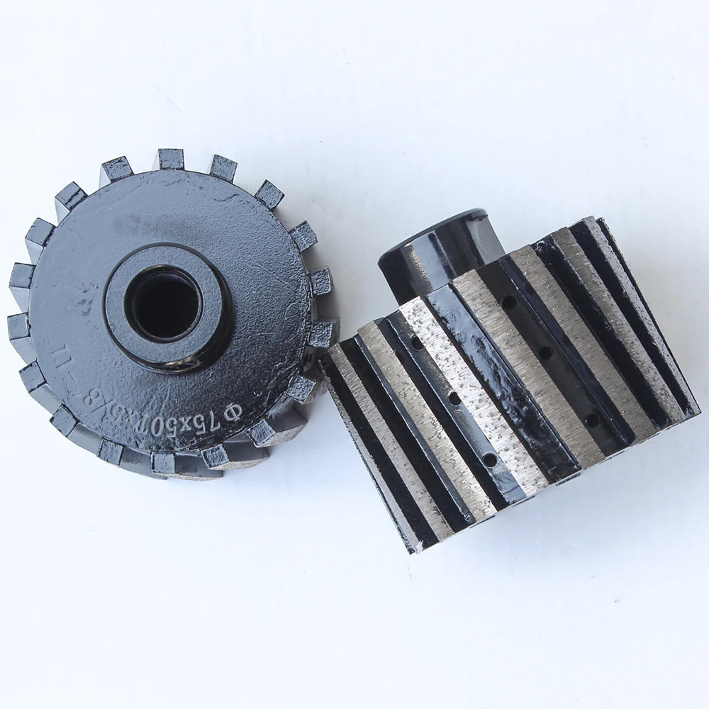 Blocks Without Outlet Holes Drum Wheels for Polishing Granite and Marble Stone