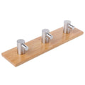 Factory Wholesale Magic Stainless Steel Silver Wood Small Strong Sturdy Adhesive Hooks