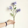 Hot Sale Silk Freesia Refracta Artificial Orchid Flowers for Home Decoration