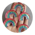 Cute Mini Shiny Rainbow Resin Series Flat Back Cabochons Scrapbooking DIY Jewelry Craft Decoration Accessories