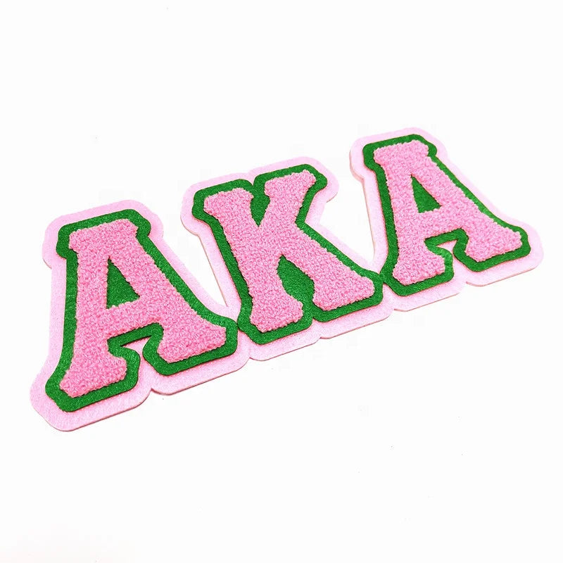 Eco-Friendly Custom Chenille Fabric Clothing Patches Fashion Embroidered Hoodie Patches for Letterman Jackets