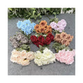 Best-Selling 9-head Diamond Rose Artificial Flower Rose for Wedding Decoration
