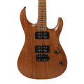 Wholesale High Grade Poplar Body Roasted Maple Neck Fingerboard 24 Frets Round End Fret 6 String Guitar Electric