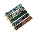 Meetee B-J2071 New Diamond Water Ripple Bag Clothing Webbing Accessories Adjustable Long Shoulder Straps