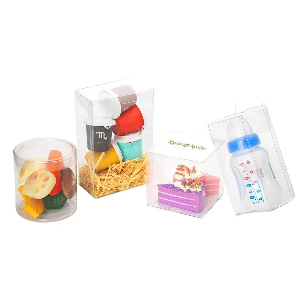 Environmentally Friendly Waterproof Clear Storage Gift Plastic Box Packaging Clear Plastic Boxes