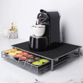 36pcs Dolce Gusto Metal Coffee Capsule Drawer Standing Type Storage Holder with Easy Installation