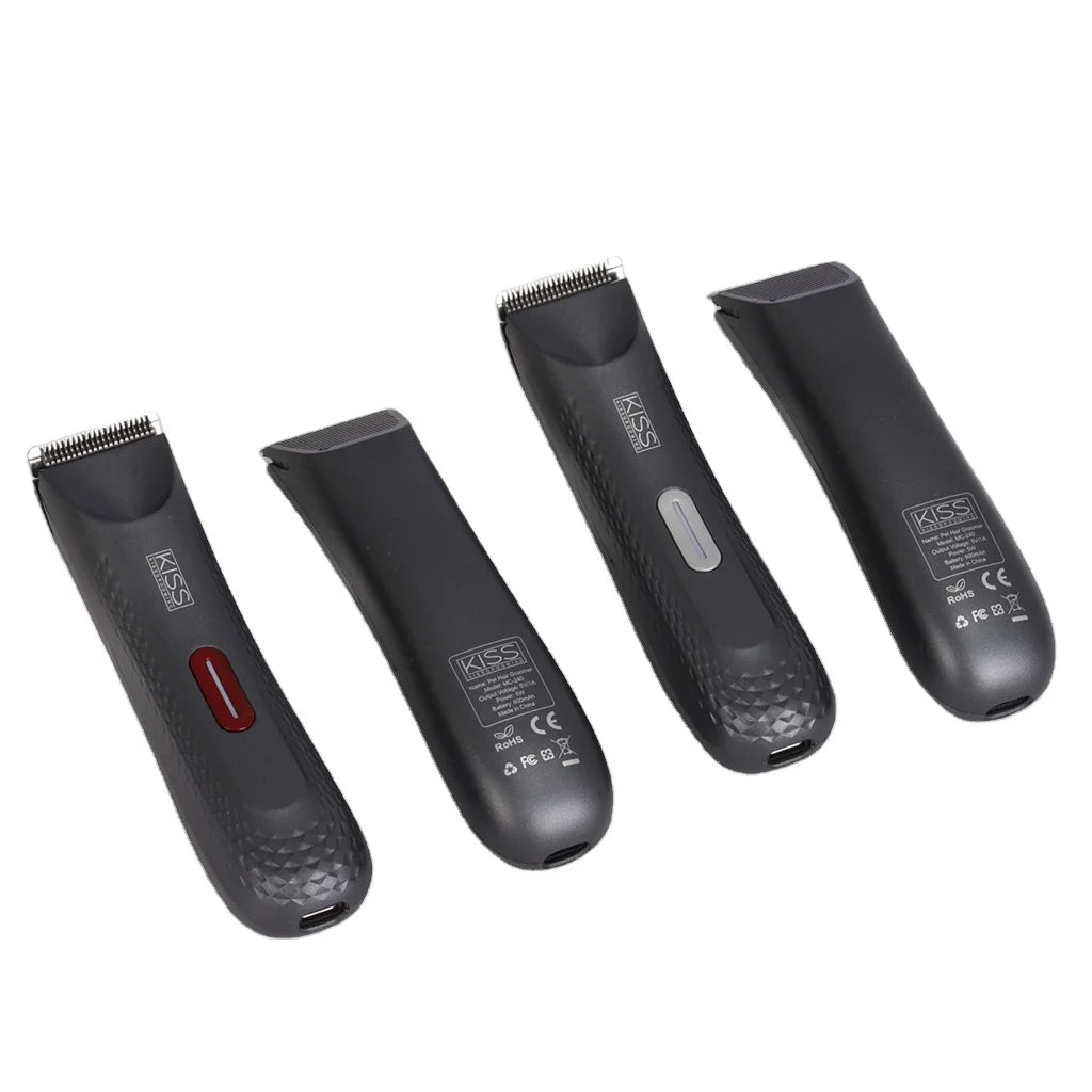 MC- 240 Kiss High Torque Trimmer Pet Grooming Trimmer Rechargeable Dog Hair Trimmer Black Sustainable Plastic Salon Washing