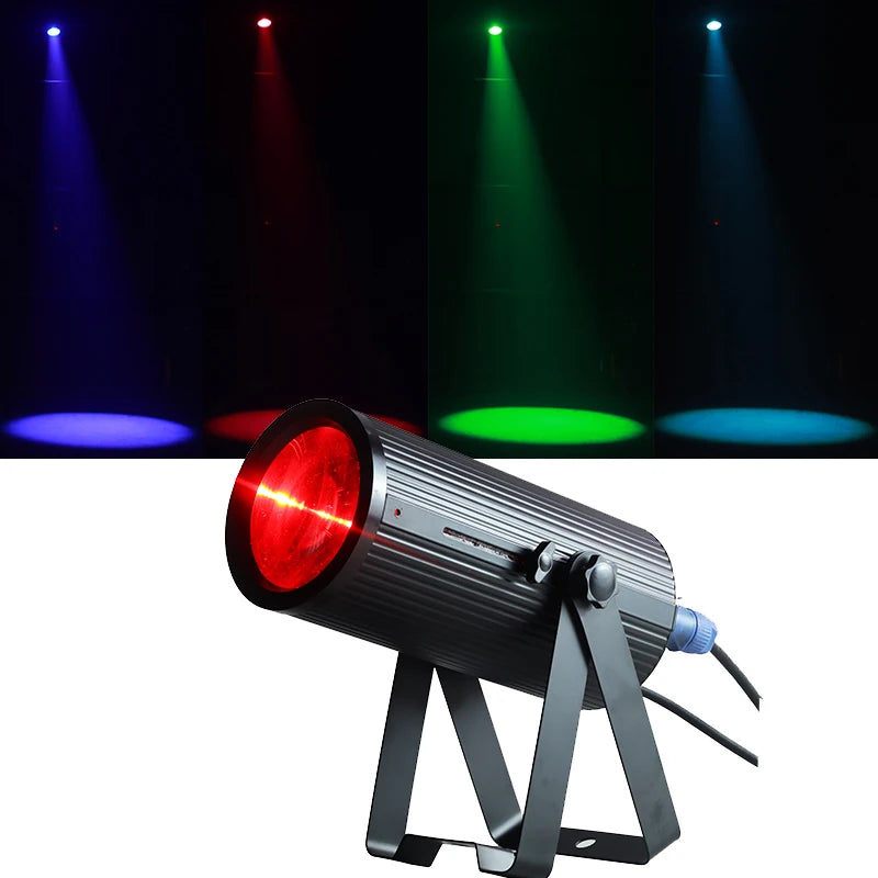 LEAHUA Beam Stage Lighting Disco Pinspot 60W RGBW Zoom LED Par for Hotel Live Events Theater DJ Bar