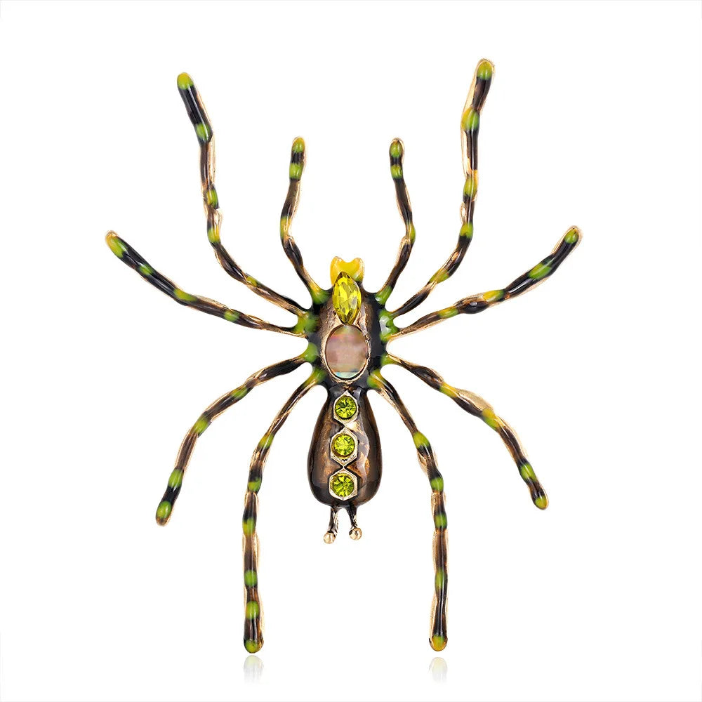 DRAL913 Fashion Spider Brooch Women Vintage Brooch Jewelry